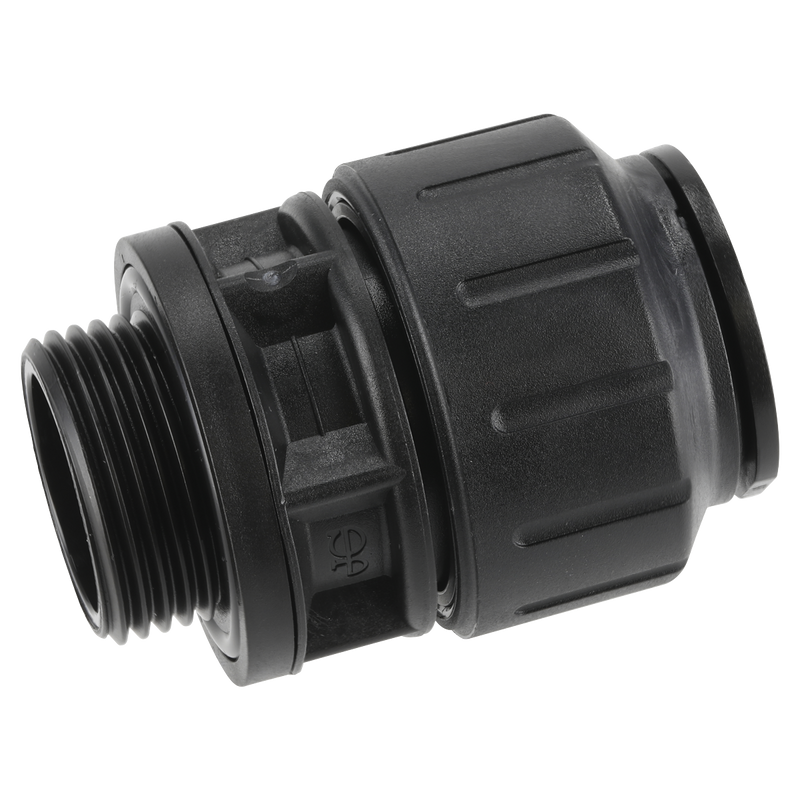 Sealey CAS28SA John Guest® Straight Adaptor 28mm x 1"BSP - Pack of 2 - additional view 2