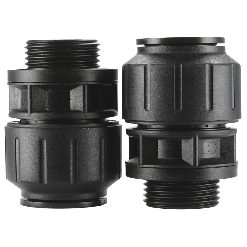 Sealey CAS28SA John Guest® Straight Adaptor 28mm x 1"BSP - Pack of 2 - additional view 4