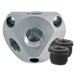 Sealey CAS34WB John Guest® Wall Box 3 x 3/4"BSP Connection