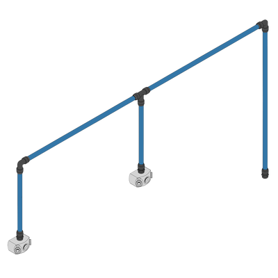Sealey CASKIT215 John Guest® 12m 2-Drop Air Supply System Kit 15mm