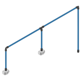 Sealey CASKIT228 John Guest® 12m 2-Drop Air Supply System Kit 28mm