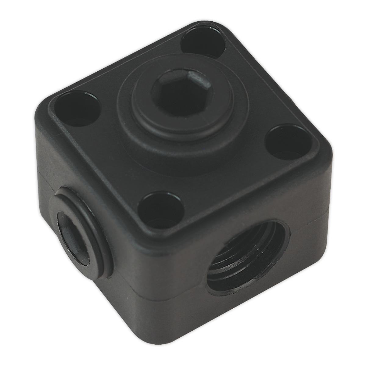 Sealey CASPB John Guest® Porting Block 5 x 1/2"BSP Connection