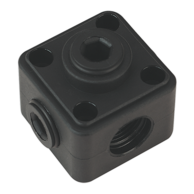 Sealey CASPB John Guest® Porting Block 5 x 1/2"BSP Connection