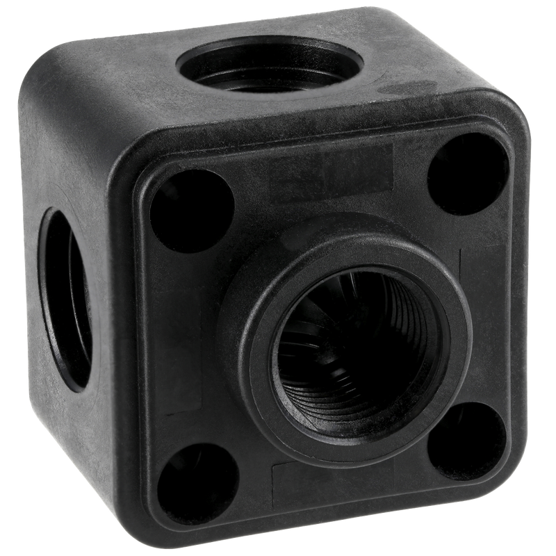 Sealey CASPB John Guest® Porting Block 5 x 1/2"BSP Connection - additional view 2