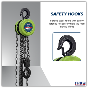 Sealey CB2000E 2.5m Chain Block 2 Tonne - additional view 2