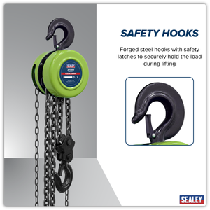 Sealey CB3000E 3m Chain Block 3 Tonne - additional view 3