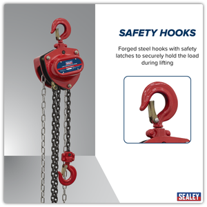 Sealey CB500 2.5m Chain Block 0.5 Tonne - additional view 3