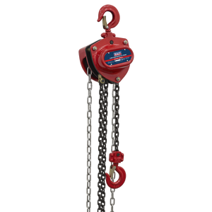 Sealey CB500 2.5m Chain Block 0.5 Tonne