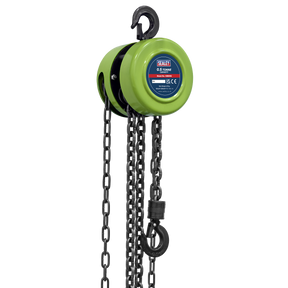Sealey CB500E 2.5m Chain Block 0.5 Tonne
