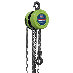 Sealey CB500E 2.5m Chain Block 0.5 Tonne