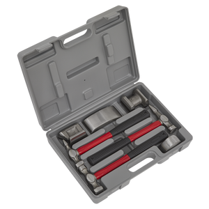 Sealey CB707 Drop-Forged Panel Beating Set with Fibreglass Shafts 7pc - additional view 3