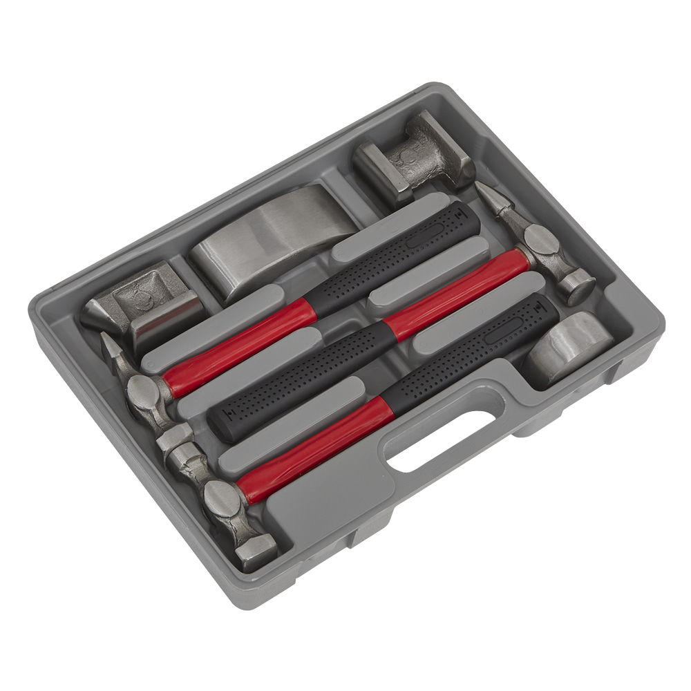 Sealey CB707 Drop-Forged Panel Beating Set with Fibreglass Shafts 7pc - additional view 5