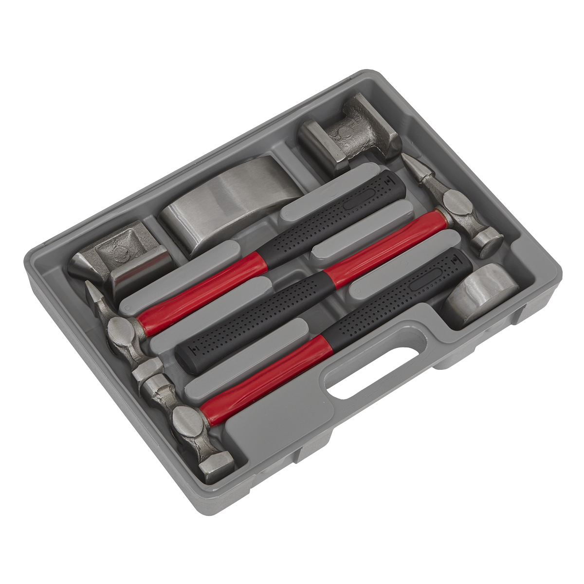 Sealey CB707 Drop-Forged Panel Beating Set with Fibreglass Shafts 7pc - additional view 5