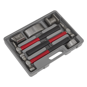 Sealey CB707 Drop-Forged Panel Beating Set with Fibreglass Shafts 7pc - additional view 5