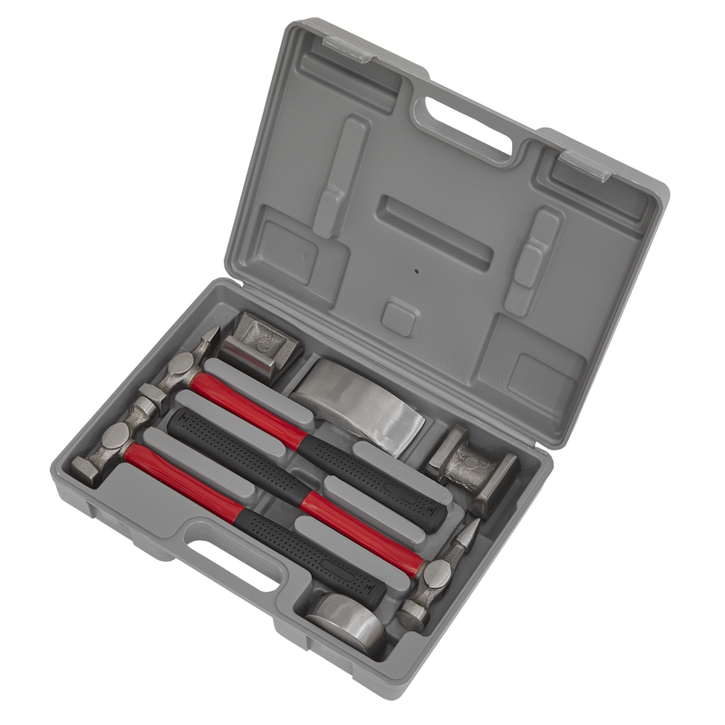 Sealey CB707 Drop-Forged Panel Beating Set with Fibreglass Shafts 7pc - additional view 4