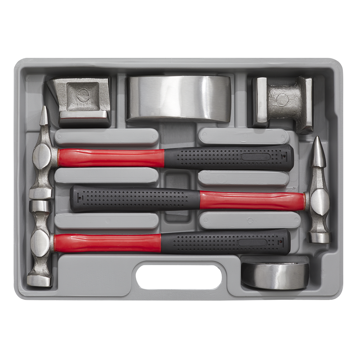 Sealey CB707 Drop-Forged Panel Beating Set with Fibreglass Shafts 7pc - additional view 2