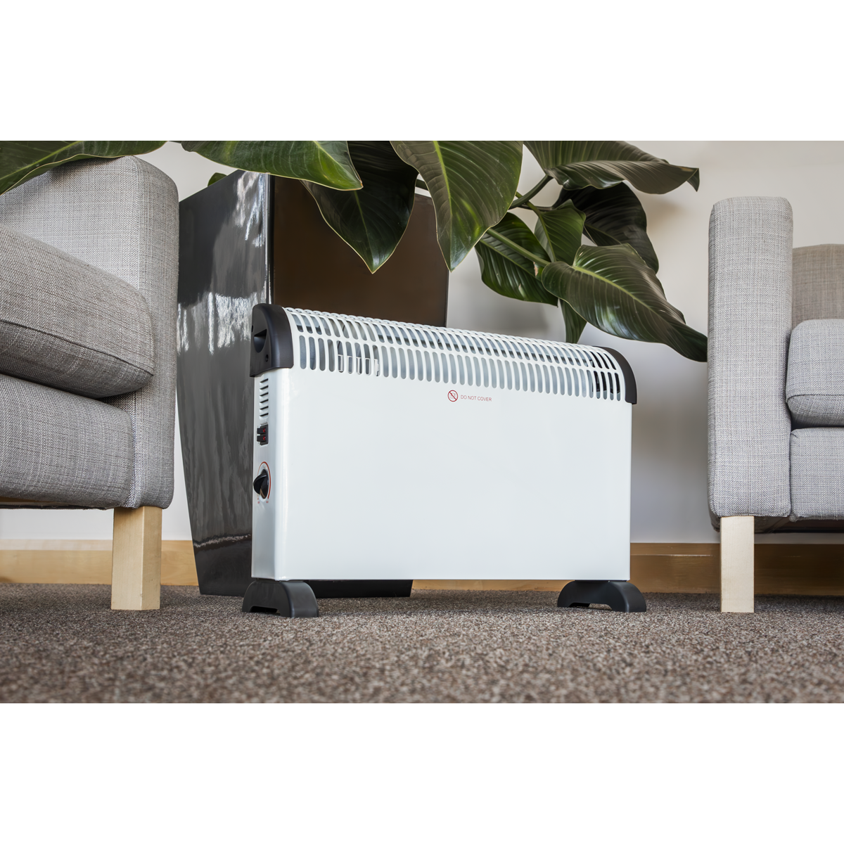 Sealey CD2005 Convector Heater with 3 Heat Settings Thermostat 2000W/230V - additional view 6