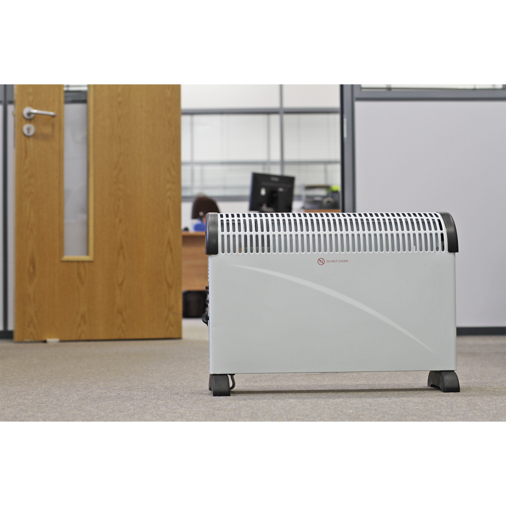 Sealey CD2005T Convector Heater with 3 Heat Settings Thermostat & Turbo Fan 2000W - additional view 5