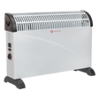 Sealey CD2005T Convector Heater with 3 Heat Settings Thermostat & Turbo Fan 2000W