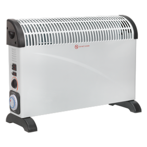 Sealey CD2005TT Convector Heater with Turbo, Timer & Thermostat 2000W/230V
