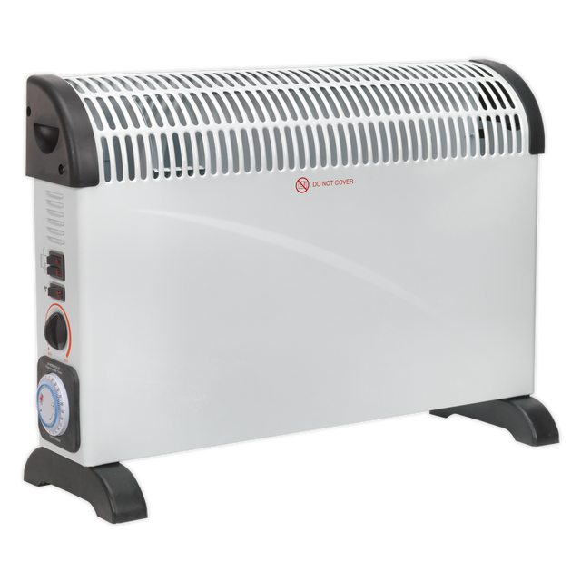 Sealey CD2005TT Convector Heater with Turbo, Timer & Thermostat 2000W/230V