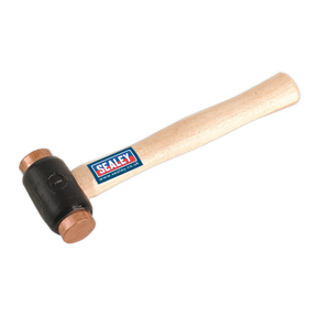 Sealey CFH02 Premier Copper Faced Hammer with Hickory Shaft 1.75lb