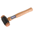 Sealey CFH03 Premier Copper Faced Hammer with Hickory Shaft 2.75lb