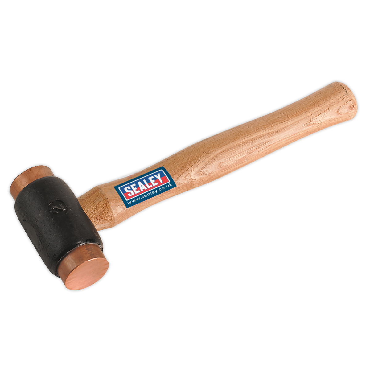 Sealey CFH03 Premier Copper Faced Hammer with Hickory Shaft 2.75lb