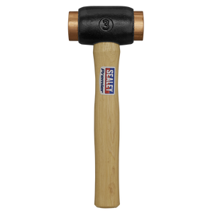 Sealey CFH04 Premier Copper Faced Hammer with Hickory Shaft 4.3lb - additional view 2