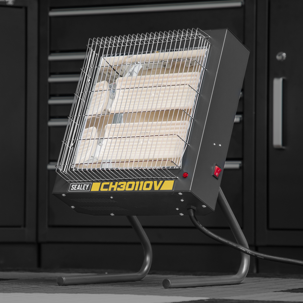 Sealey CH30110V Ceramic Heater 1.2/2.4kW 110V - additional view 9
