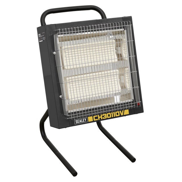 Sealey CH30110V Ceramic Heater 1.2/2.4kW 110V