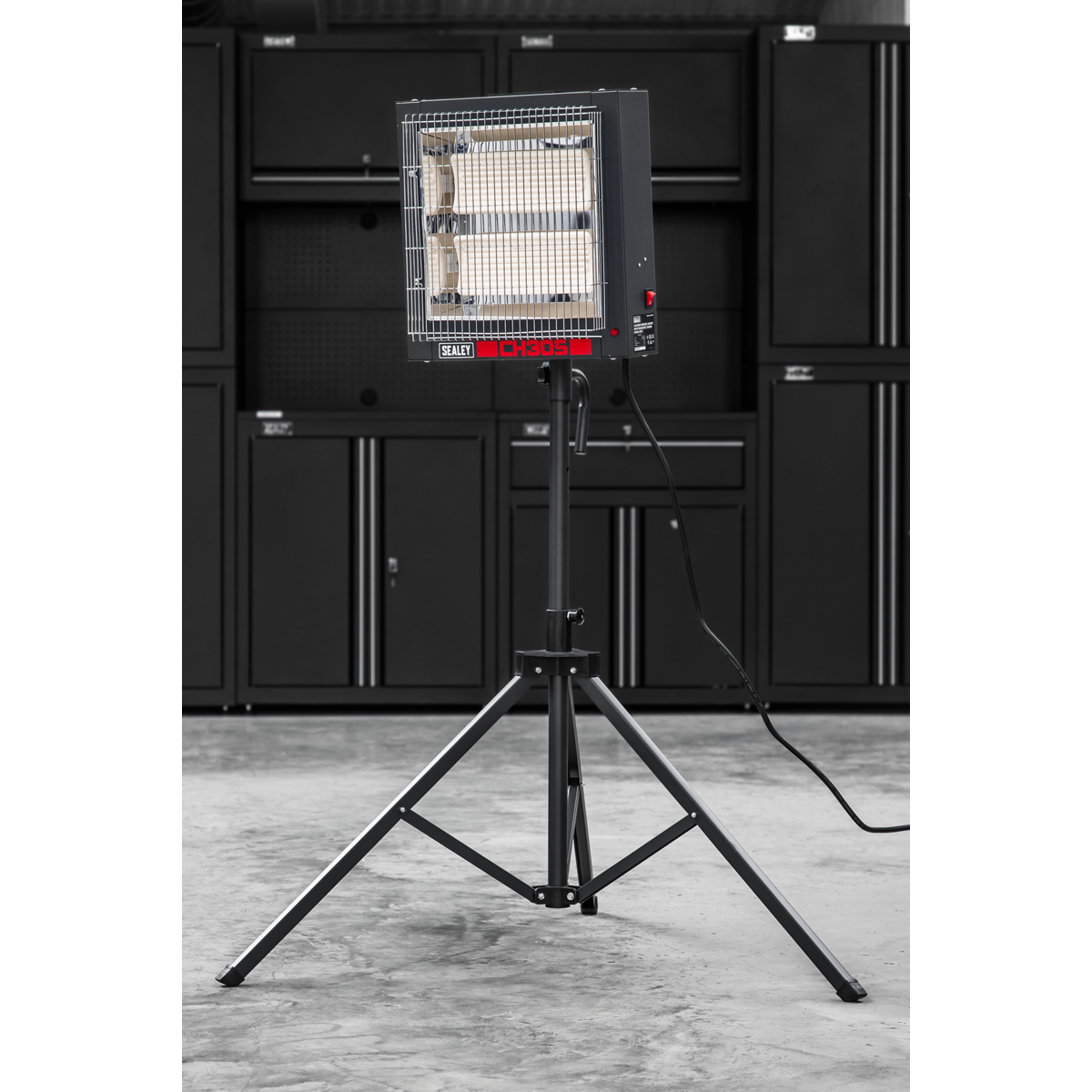 Sealey CH30S Ceramic Heater with Tripod Stand 1.4/2.8kW, 230V - additional view 10