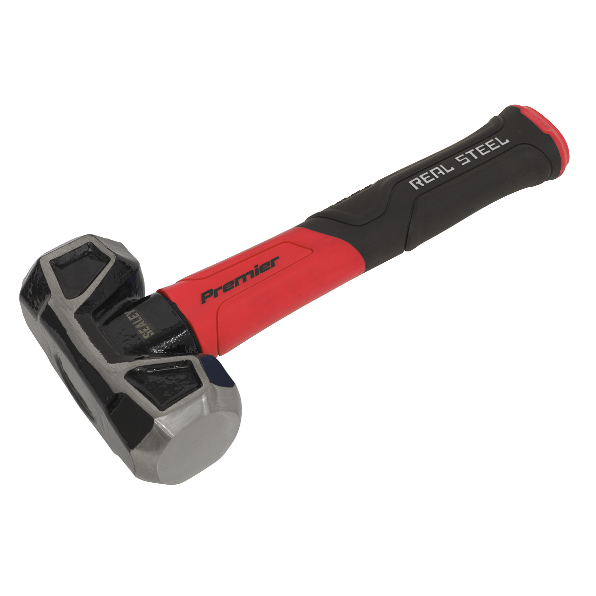 Sealey CHG30 Premier Club Hammer with Fibreglass Shaft 3lb