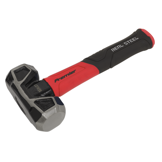 Sealey CHG30 Premier Club Hammer with Fibreglass Shaft 3lb