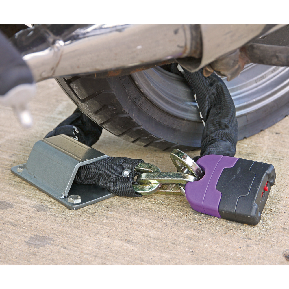 Sealey MCGA01 Motorcycle Ground Anchor with 4 Security Bolts - additional view 2
