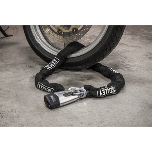 Sealey CLA109DL Motorcycle Chain & Disc Lock 10.5 x 10.5 x 1500mm 4* ART Approved - additional view 6