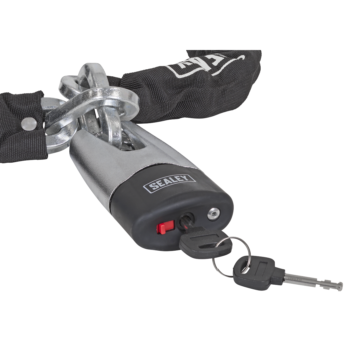 Sealey CLA109DL Motorcycle Chain & Disc Lock 10.5 x 10.5 x 1500mm 4* ART Approved - additional view 4