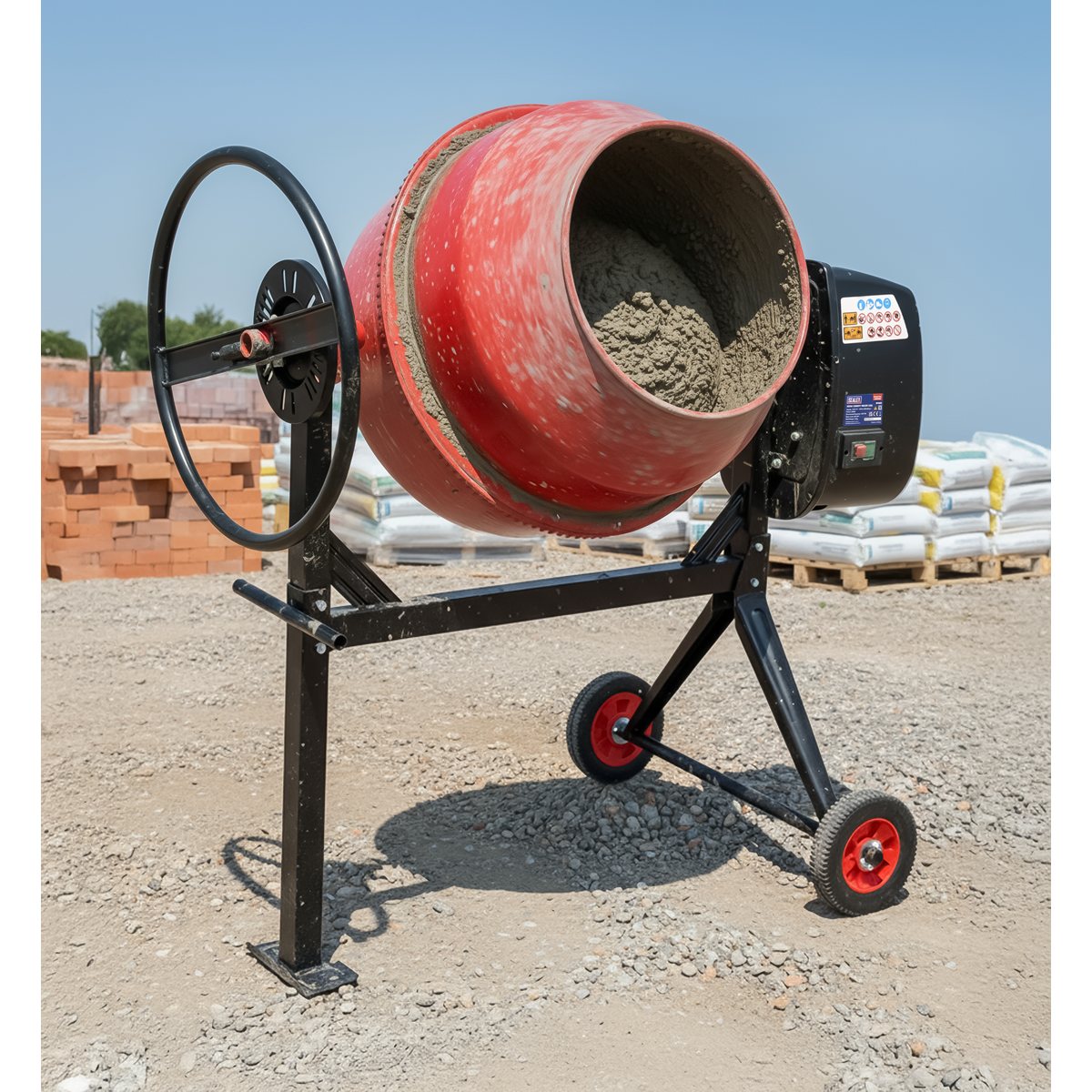 Sealey CMX125 125L Cement Mixer 550W/230V - additional view 6