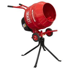 Sealey CMX135 135L Cement Mixer with Stand 550W