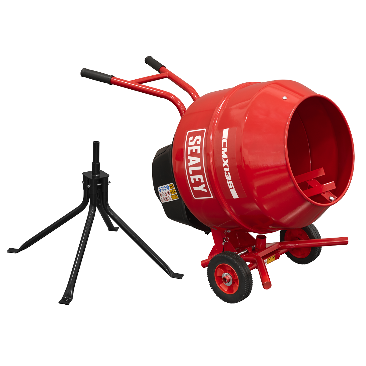Sealey CMX135 135L Cement Mixer with Stand 550W - additional view 14