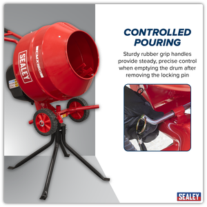 Sealey CMX160 160L Cement Mixer with Stand 650W - additional view 15