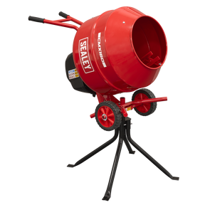Sealey CMX160 160L Cement Mixer with Stand 650W