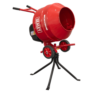 Sealey CMX160 160L Cement Mixer with Stand 650W