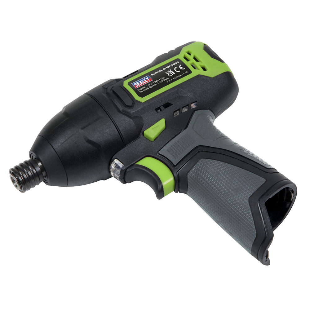 Sealey CP108VCID SV10.8 Series 1/4"Hex Drive Cordless Impact Driver Kit 10.8V 2Ah - additional view 3
