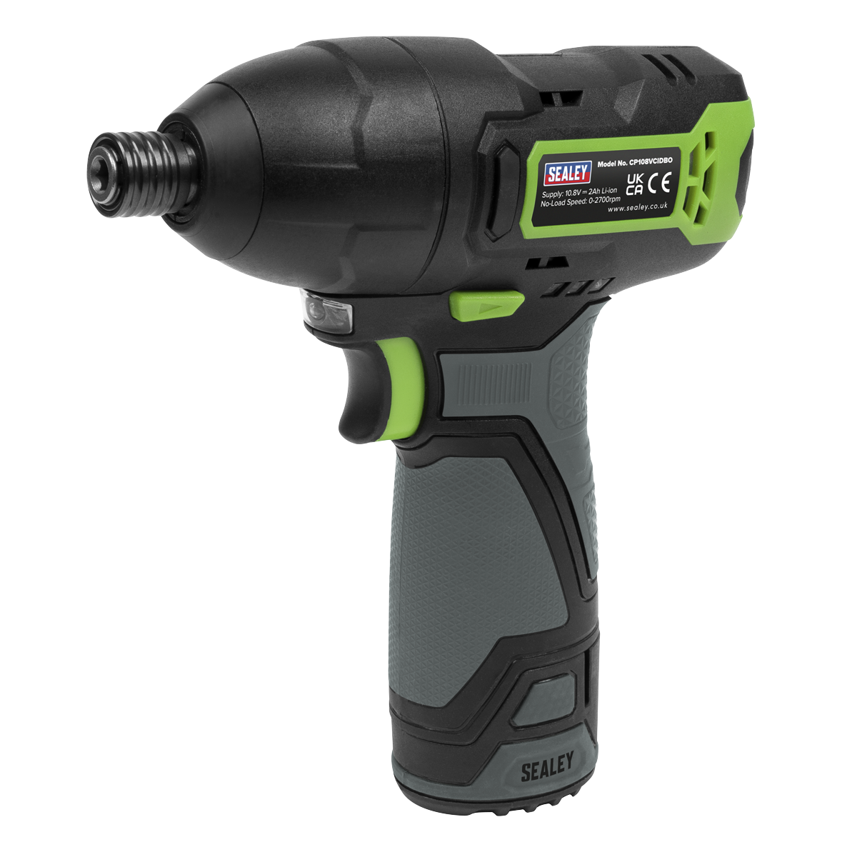 Sealey CP108VCID SV10.8 Series 1/4"Hex Drive Cordless Impact Driver Kit 10.8V 2Ah - additional view 6