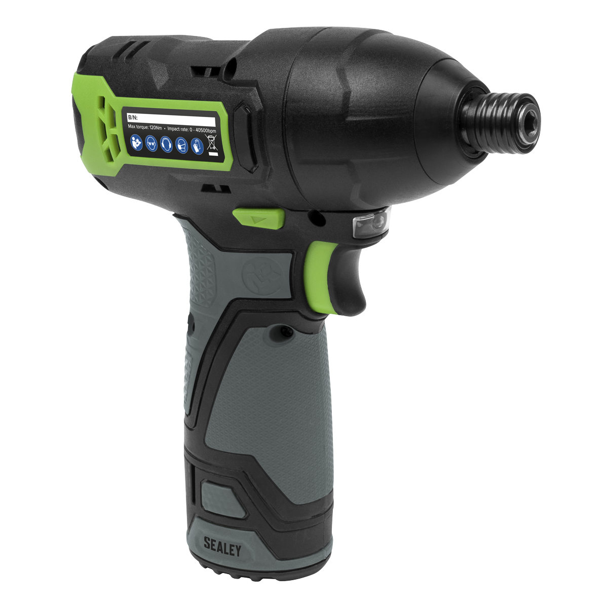 Sealey CP108VCID SV10.8 Series 1/4"Hex Drive Cordless Impact Driver Kit 10.8V 2Ah - additional view 7