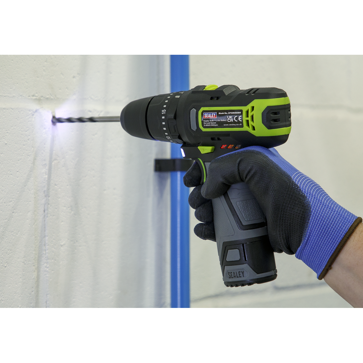 Sealey CP108VCOMBO3 2 x SV10.8 Series Cordless Power Tool Kit 10.8V - 2 Batteries - additional view 9