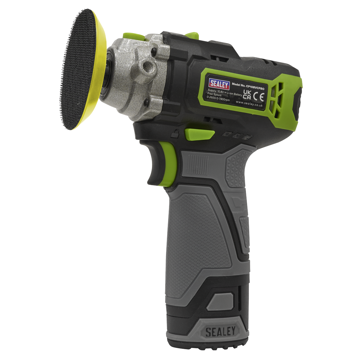 Sealey CP108VCPBO SV10.8 Series 75mm Cordless Polisher 10.8V - Body Only - additional view 10
