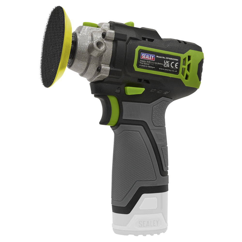 Sealey CP108VCPBO SV10.8 Series 75mm Cordless Polisher 10.8V - Body Only - additional view 9
