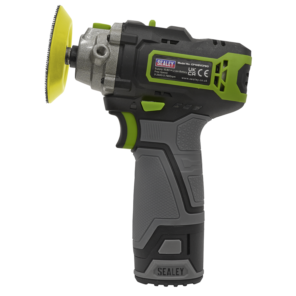 Sealey CP108VCPBO SV10.8 Series 75mm Cordless Polisher 10.8V - Body Only - additional view 5